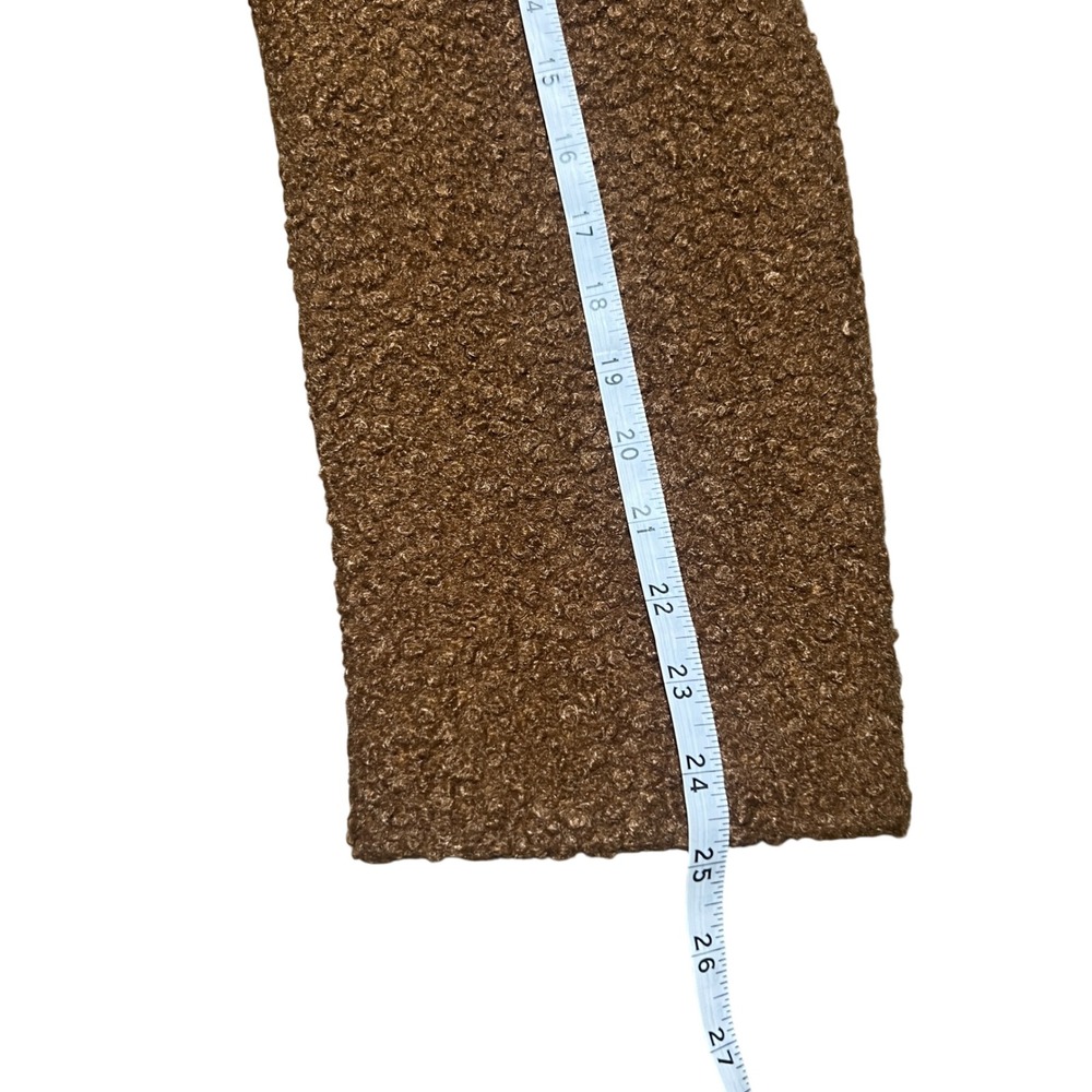 NVLT Cozy Teddy Sherpa Fleece Double Breasted Coat Women's M/M Warm Winter‎ - Picture 6 of 8